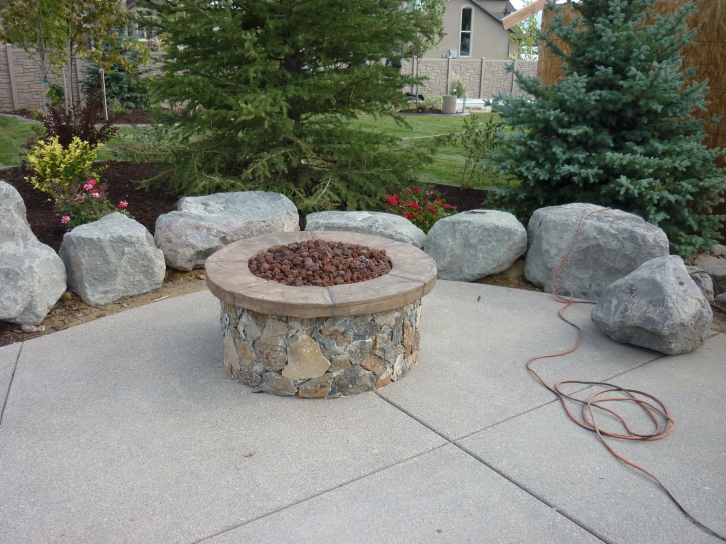 Back Yard Fire Pit Landscaping Ideas